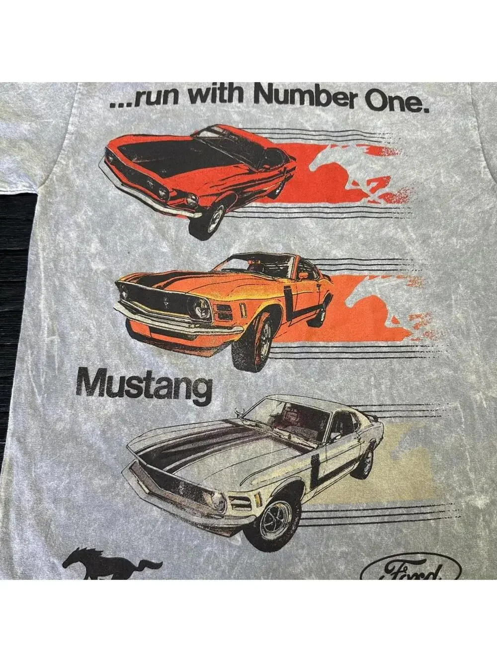 Mustang '...run with Number One' T-Shirt- small